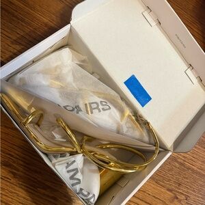 Dream Pairs Gold Heels